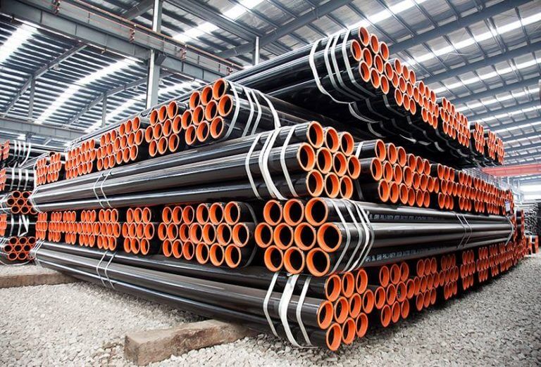 shows-bundles-of-ERW-steel-pipes-AS/NZS-1163-AS/NZS-1074-ISO3183